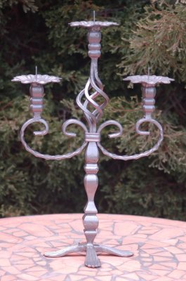 Inserat Kerzenständer geschmiedet Schlosserei 