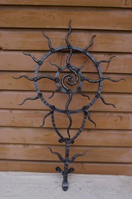 Inserat Kunstschmiedearbeiten für Holzhäuser 