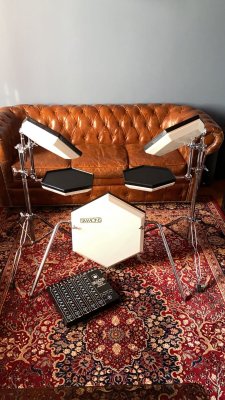 Inserat Simmons SDS8 1984 Schlagzeug