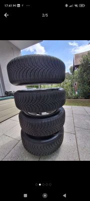 Inserat Ganzjahresreifen auf Alufelgen 185/65