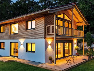 Inserat Holzhäuserbau  Bauunternehmen 