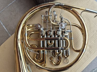 Inserat Gebr. Alexander Mainz 107 French Horn