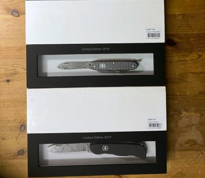 Inserat 5 Victorinox Damast Messer Knife 