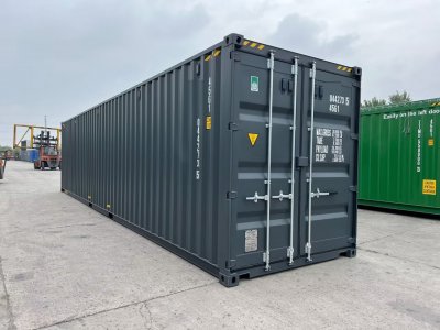 Inserat 40-Fuß-HC-Doppeltürcontainer, seitliche 