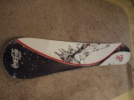 Inserat COCA-COLA CUSTOM SNOWBOARD