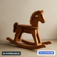 Inserat Schaukelpferd aus Holz und
