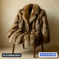 Inserat  Schöner Waschbär Pelzmantel