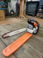 Inserat Stihl MS500i mit 63er Schwert