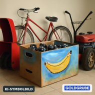 Inserat Verkaufe bemalten Karton €100,-