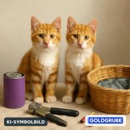 Inserat 2 Katzenbuben suchen neuen Dosenöffner 
