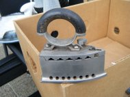 Inserat Kohle Bügeleisen