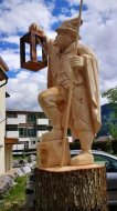 Inserat Skulpturen Mann mit Laterne 