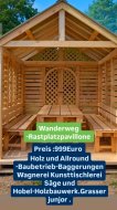 Inserat Wanderweg - Rastplastpavillone Holzbau 
