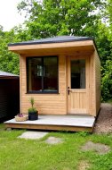 Inserat Gartenhäuserbau mit Überdach Holzbau