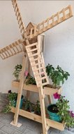 Inserat Windmühlenfertigung mit Blumentrog