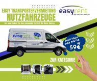 Inserat Transporter mieten Südsteiermark - Zuverlässiger Fuhrpark