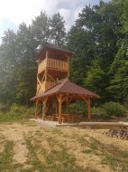 Inserat Pavillonenbau mit Aussichtsturm Wagnerei