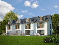 Inserat Reihenhäuserbau mit Gauben 