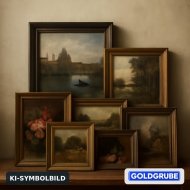 Inserat 6 verschiedene Ölgemälde