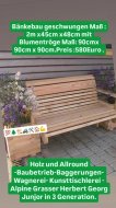 Inserat Blumentrogbankbau Agrarservice Wagnerei