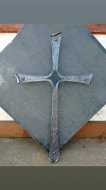 Inserat Kreuze geschmiedet 60cmx30cm