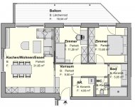 Inserat VILLACH - VÖLKENDORF: TOP 1.01 *ERSTBEZUG SEPT. 2024* 3-ZIMMER WOHNUNG MIT 18 M² OST-BALKON
