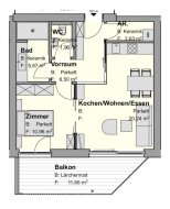 Inserat VILLACH - VÖLKENDORF: TOP 1.03 *ERSTBEZUG SEPT. 2024* 2-ZIMMER WOHNUNG MIT 11 M² WEST-BALKON