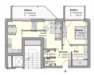 Inserat VILLACH - VÖLKENDORF: TOP 1.07 *ERSTBEZUG SEPT. 2024* 2-ZIMMER WOHNUNG MIT SCHÖNEN BALKONFLÄCHEN