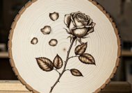 Inserat Brandmalerei -Tischlerei Lohnschleiferei