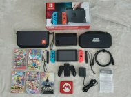 Inserat Nintendo Switch Mit 3 Hüllen / 5 Spielen