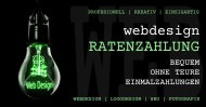 Inserat 24Webdesign - Webdesign in Ratenzahlung