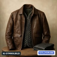 Inserat Herren Lederjacke mit