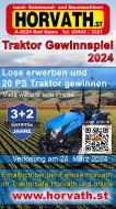 Inserat Traktor Gewinnspiel 2024 bei Horvath