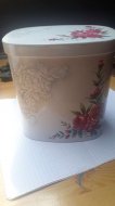 Inserat Eduscho Bremen oval, Blechdose, vintage,