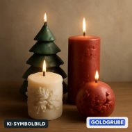 Inserat WEIHNACHTSKERZEN