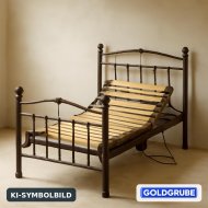 Inserat Metallbett Landhausstil mit E-Lattenrost