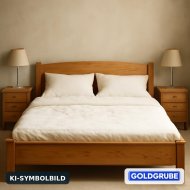 Inserat Kaum gebrauchtes Doppelbett aus Vollholz