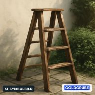 Inserat Uralte Holzstiege