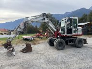 Inserat Takeuchi TB175W Mobilbagger mit Powertilt; BJ: 2007, 68PS