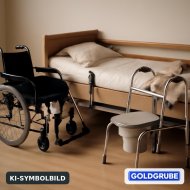 Inserat Pflegebett mit