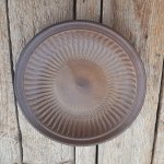 Inserat Keramik Wandteller braun W. Germany 30 Ø