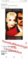 Inserat Eurythmics41thAZ AbbaZappa AaronZzTop Uv
