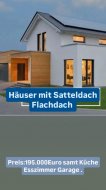 Inserat Moderne Häuser mit Satteldach Flachdach 