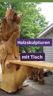 Inserat Skulpturenbau mit Tisch Tischlerei 