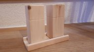 Inserat Salz-Pfeffermühle Set aus Zirbenholz 