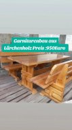 Inserat Garniturenbau Bank Tisch 