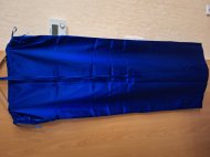 Inserat Damen Kleid, Seide, Groesse L, lang,blau