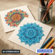 Inserat Vollausgemalte Mandalas in