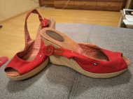 Inserat Damen Schuhe, rot, Tommy Hilfiger