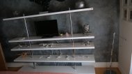 Inserat Raumteiler Weiss/Crom